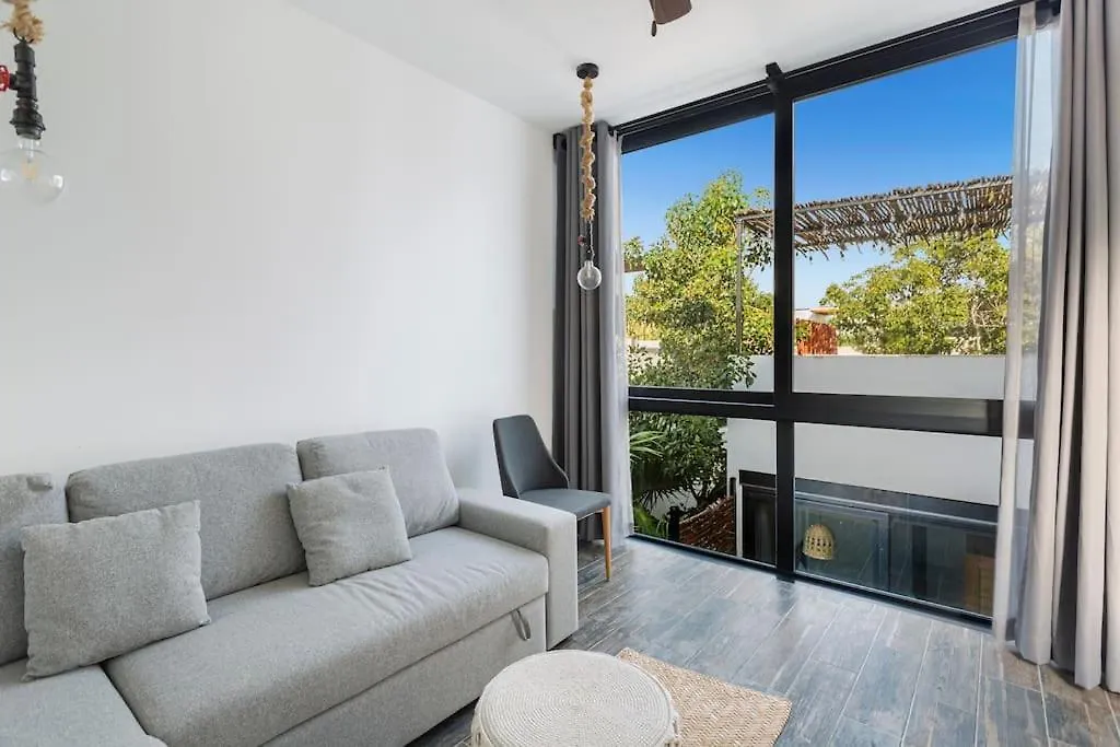 Stunning 4Br - Rooftop Pool, 5 Mins To Beach 图卢姆 0*,