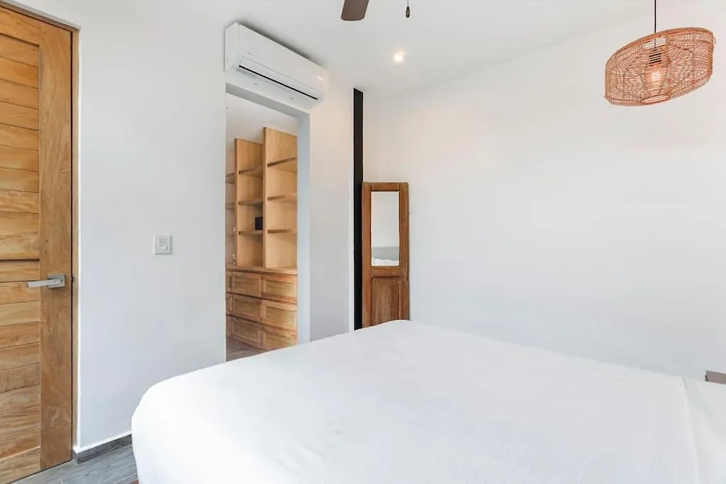 Stunning 4Br - Rooftop Pool, 5 Mins To Beach 图卢姆 0*,  墨西哥