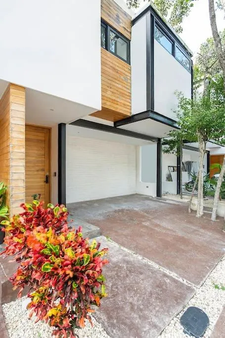 Stunning 4Br - Rooftop Pool, 5 Mins To Beach 图卢姆